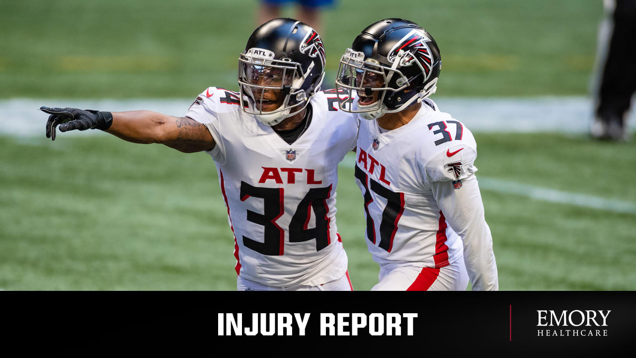 Falcons injury report: Julio Jones, Ricardo Allen and two others ruled out  for Bucs game