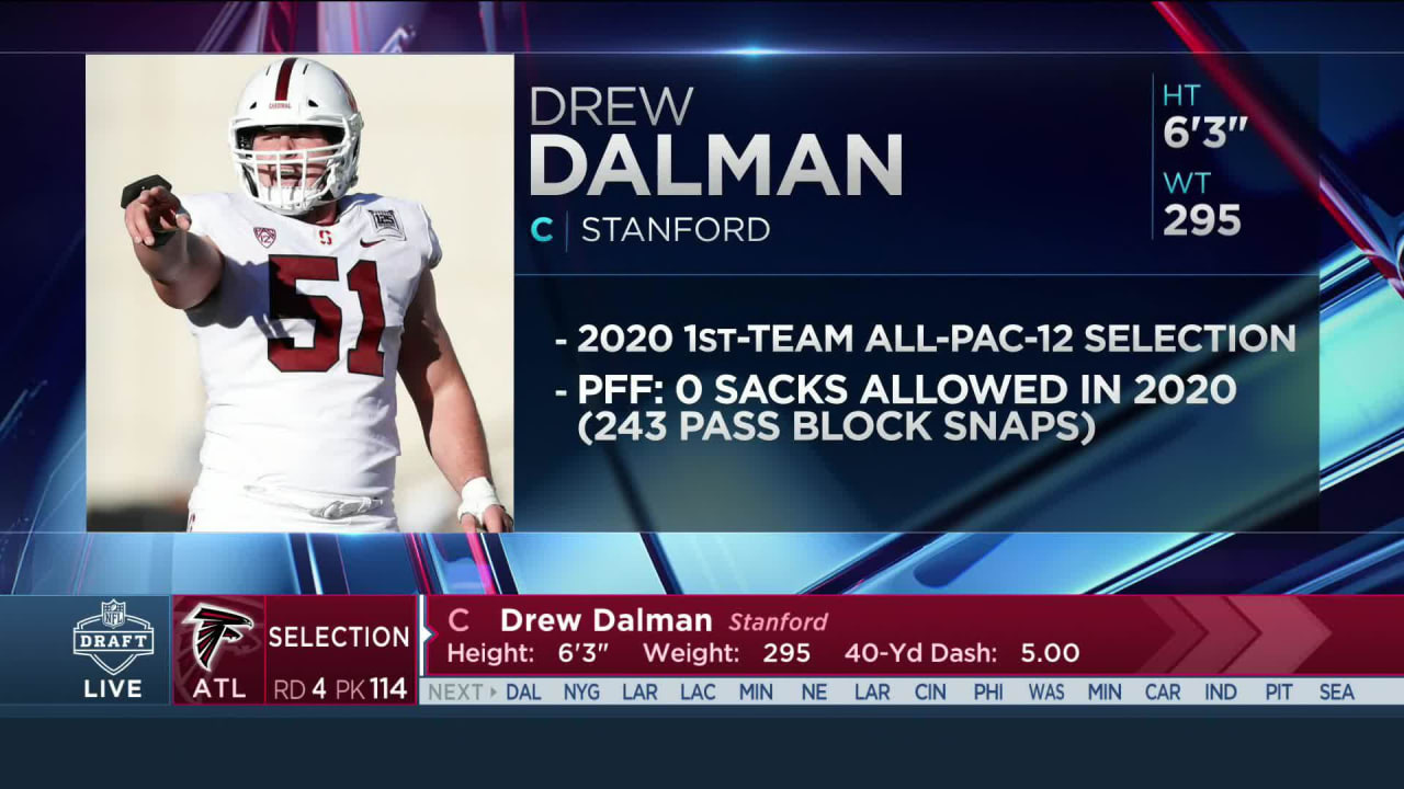 2021 NFL Scouting Report: Stanford C Drew Dalman - The Falcoholic