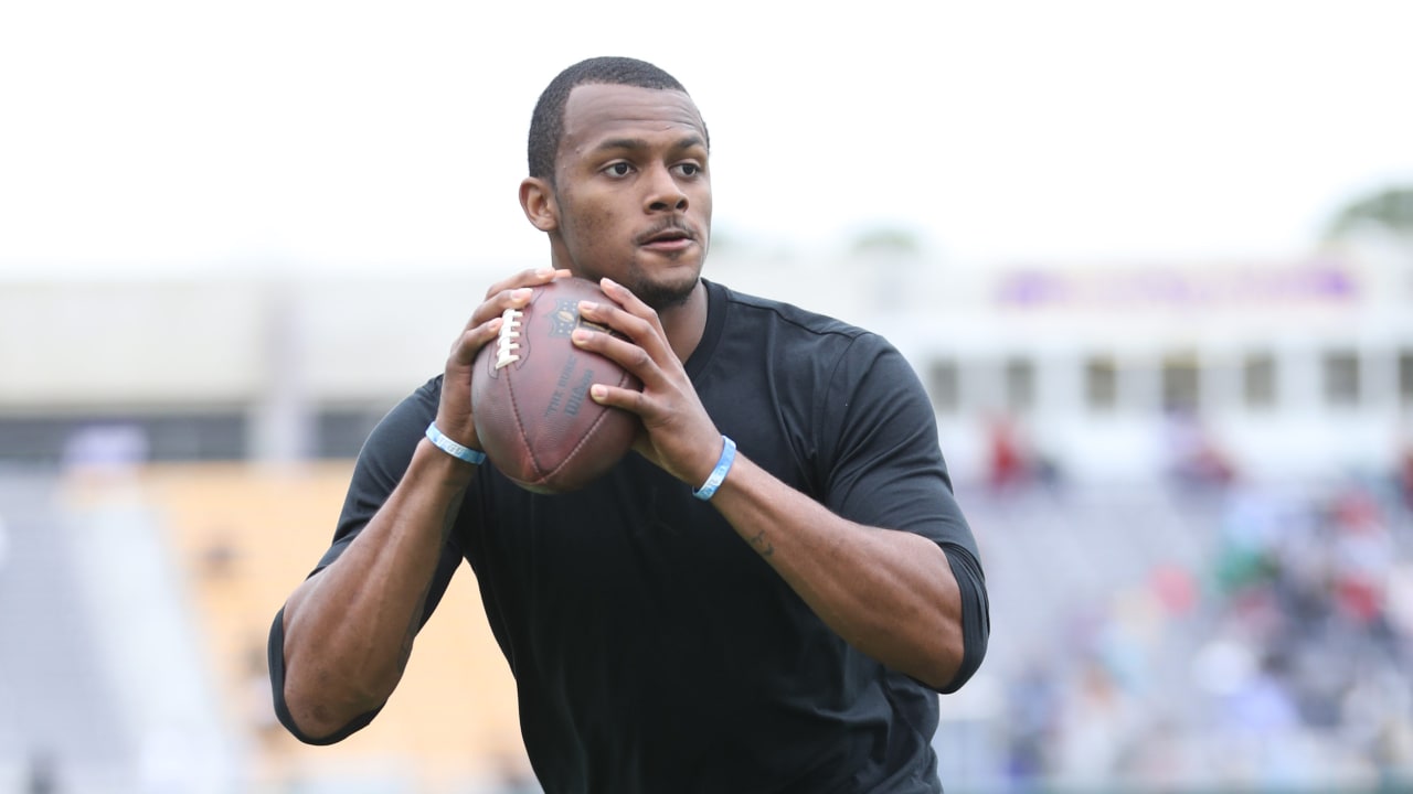 Deshaun Watson's NFL path began as a ball boy for Falcons