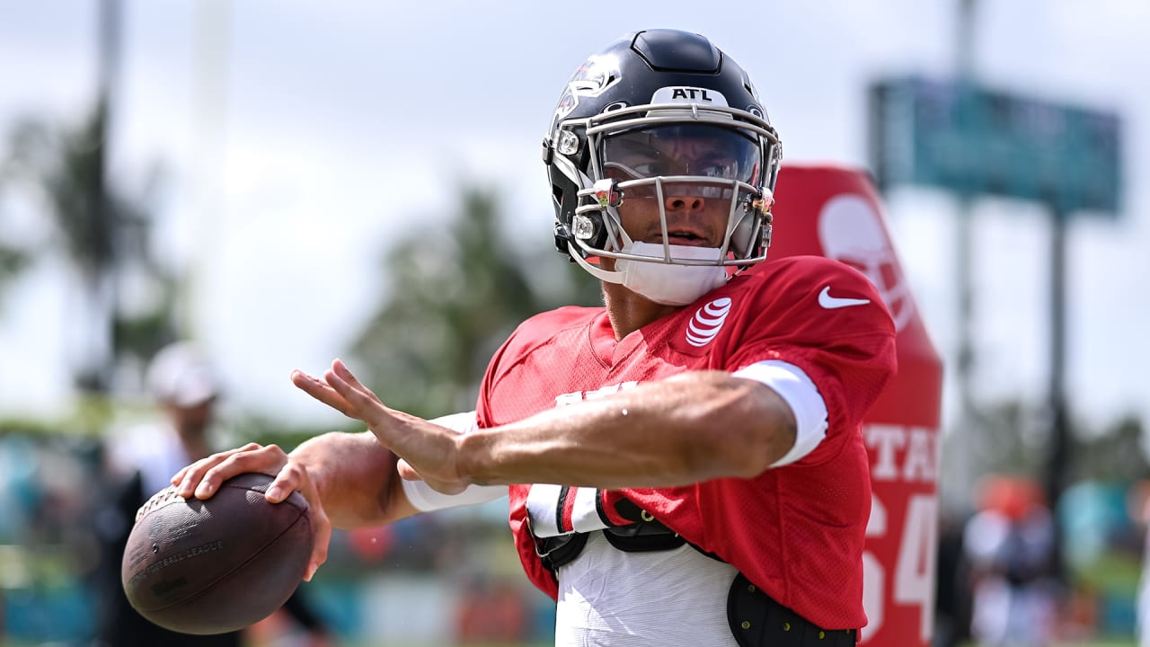 Falcons QB Desmond Ridder Talks Starting Role & Drake London