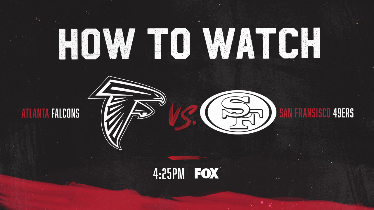 How to watch Falcons vs. 49ers: Time, TV, live stream, radio, weather