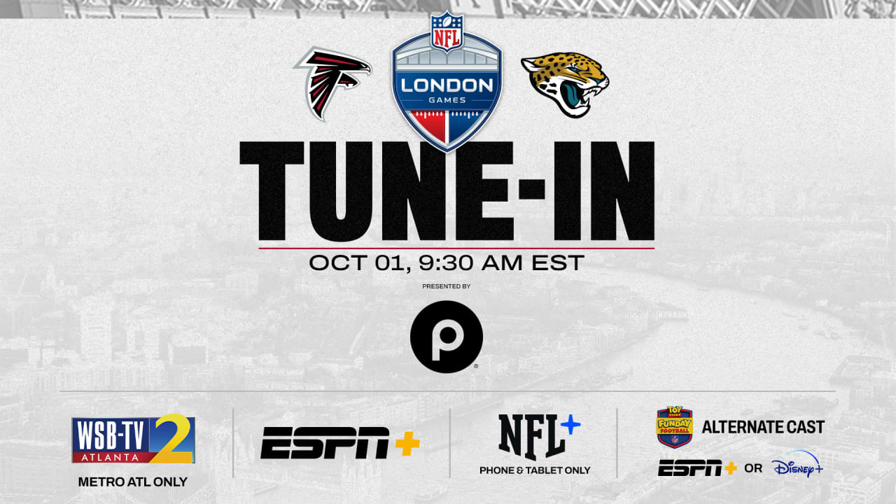 How to watch Falcons game vs. Jaguars: Time, TV, live stream, radio