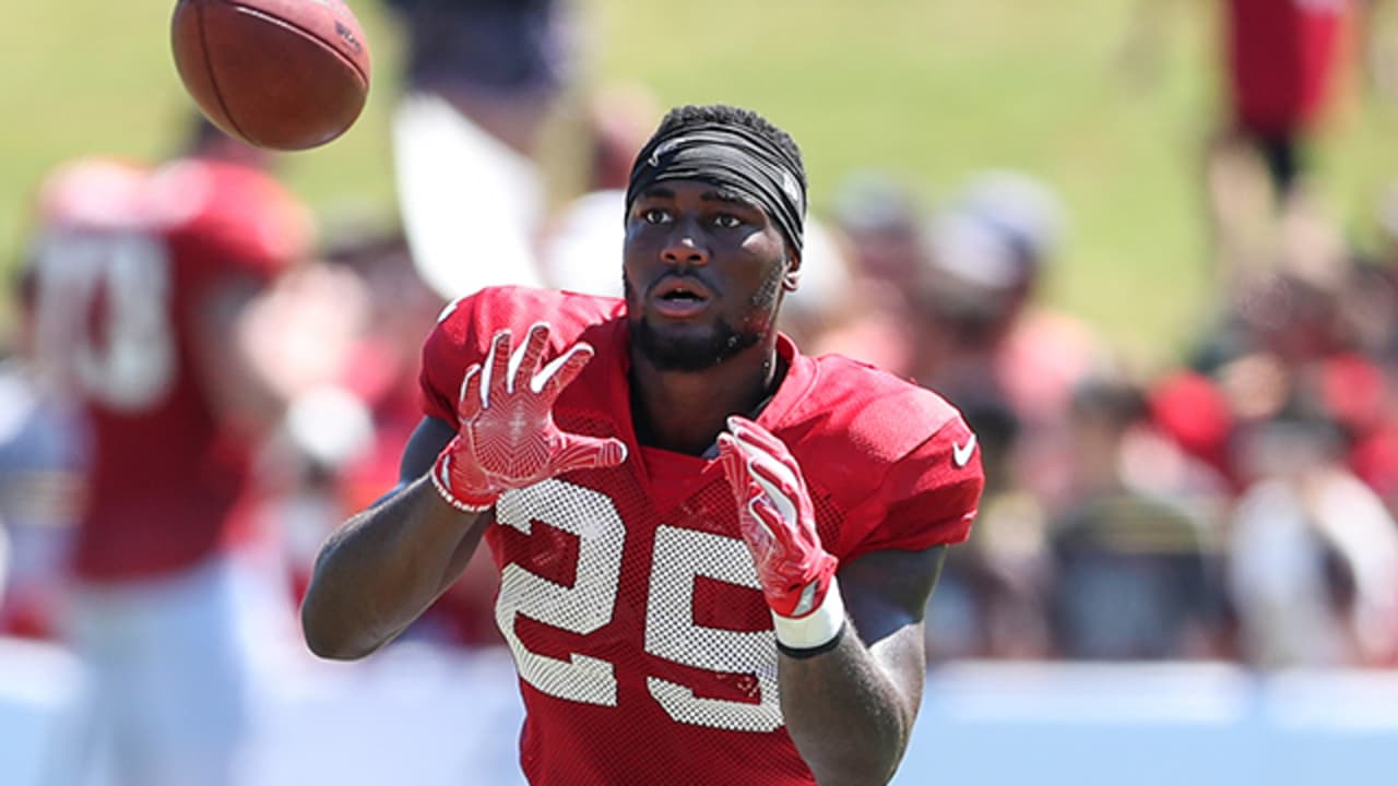 Q&A: Falcons rookie Brian Hill reveals why he switched to 25, his idol ...