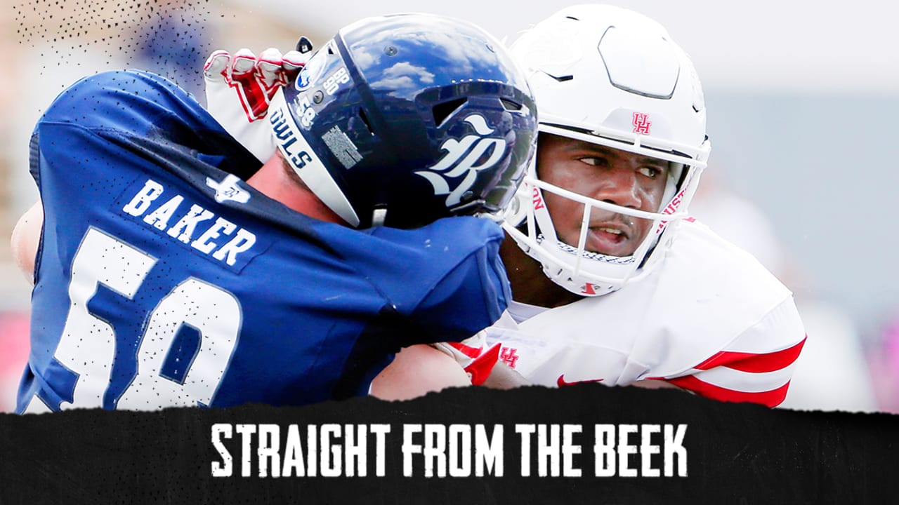 Questions about Ed Oliver, Falcons trading up, Alabama players