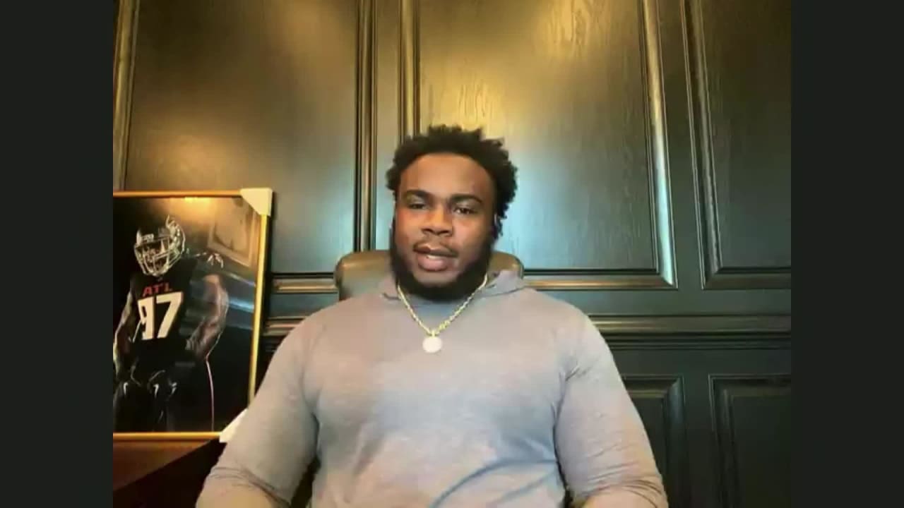 Grady Jarrett discusses what he learned from training with Ray Lewis  growing up