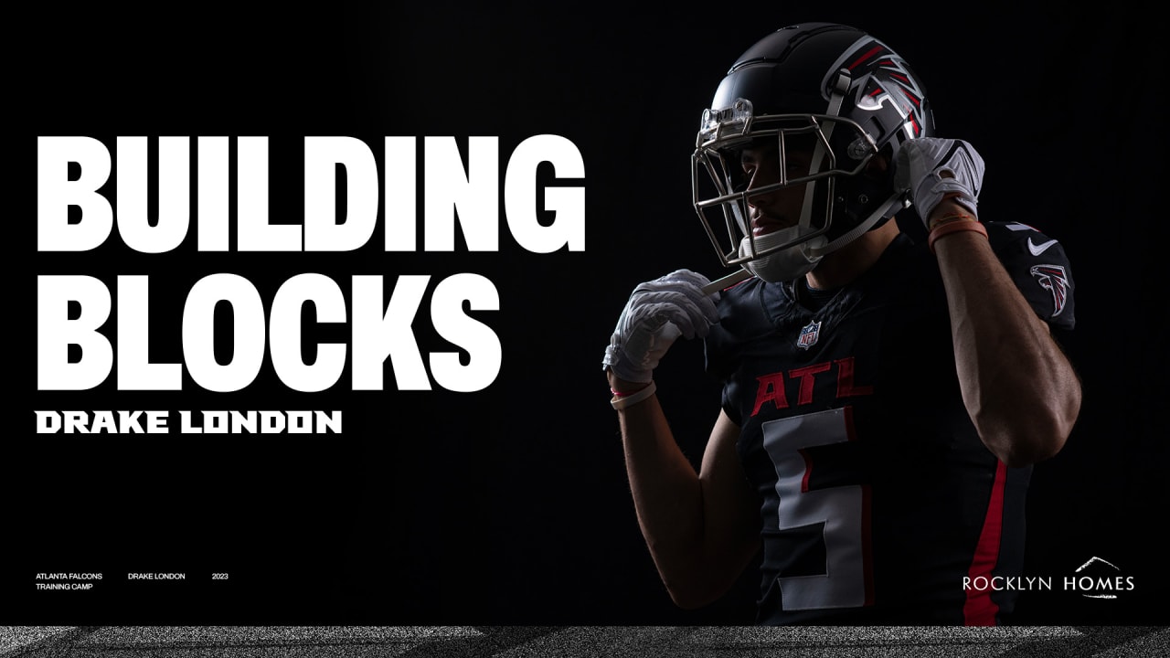 Falcons Building Blocks: Drake London 'looks so much more athletic' heading  into Year 2 with Falcons