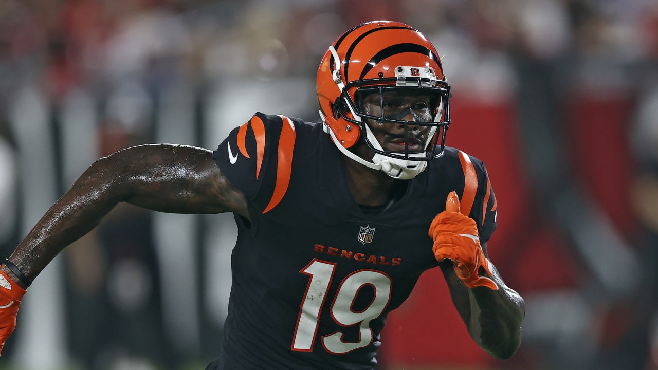 Auden Tate, Bengals WR for four seasons, signs with Atlanta Falcons