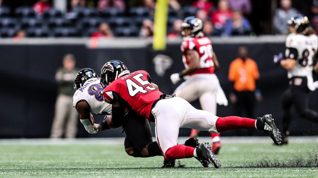 The Falcons get their 'heart' back on defense with Deion Jones returning  for Ravens game