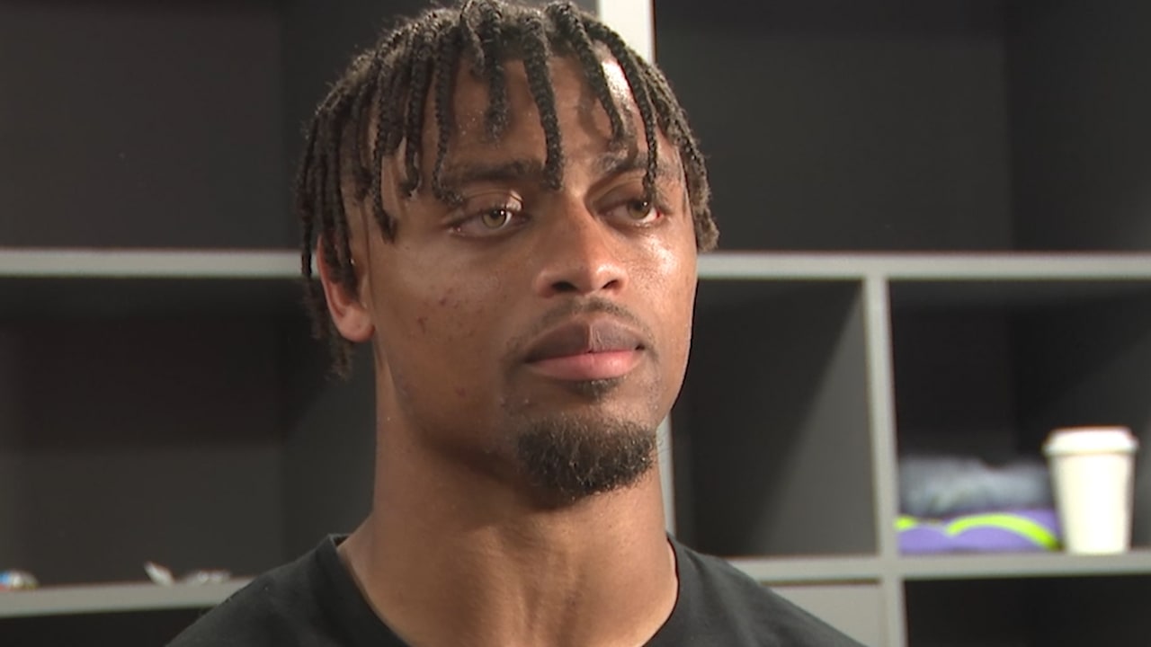 AJ Terrell 'next play mentality' Press Conference Falcons vs