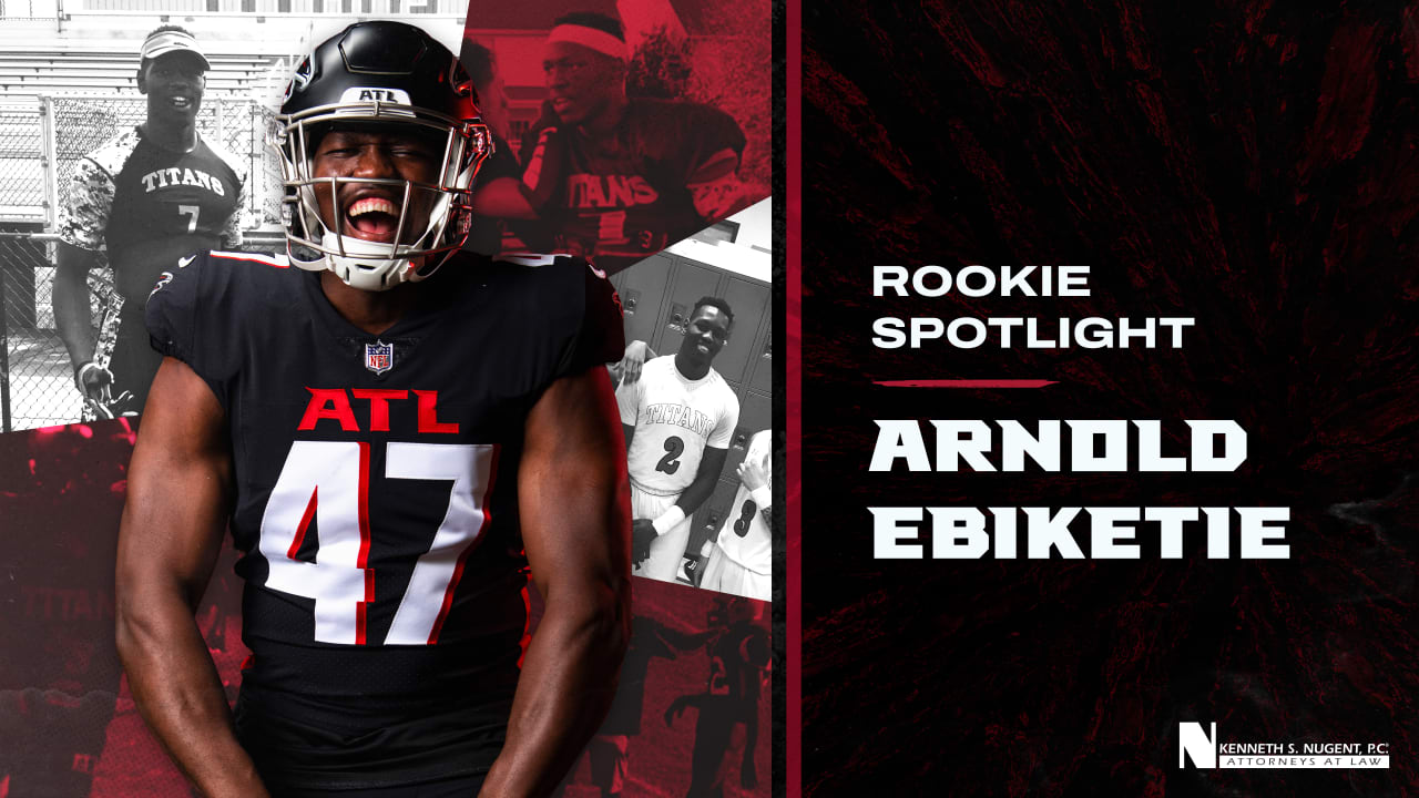 Falcons sign rookie Arnold Ebiketie