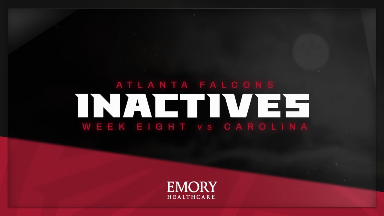 Carolina Panthers: Inactives for Week 1 vs Atlanta Falcons - On3