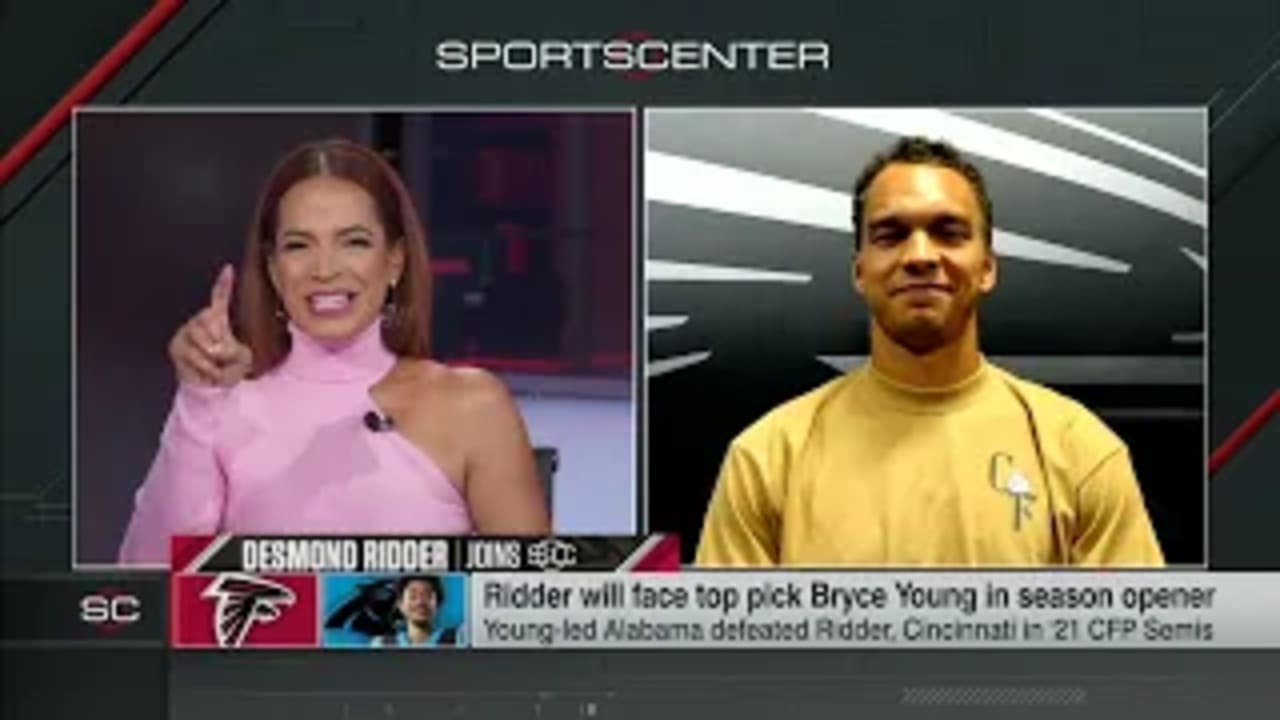 Desmond Ridder: Falcons QB joins ESPN to talk RB Bijan Robinson