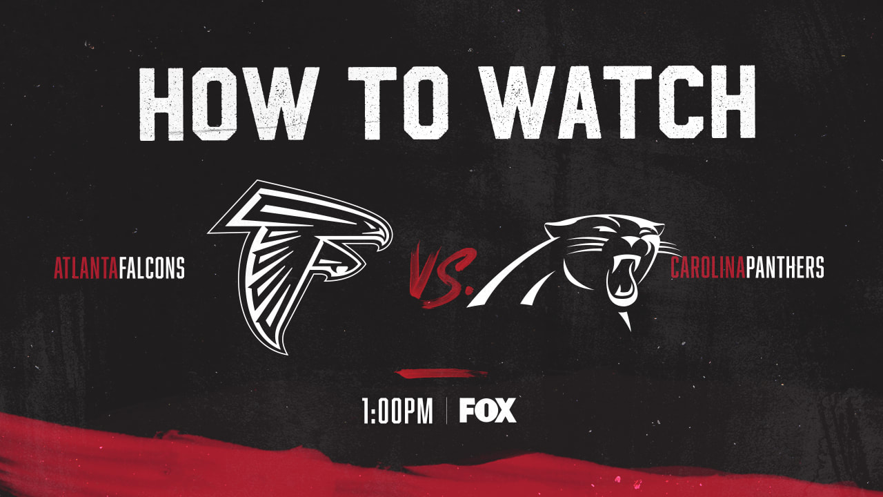 How to watch Panthers vs. Falcons Time, TV, live stream, radio, weather