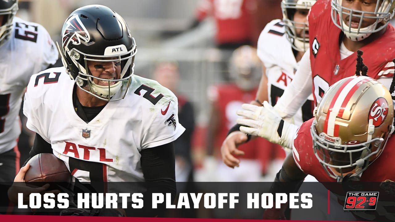 Falcons failures near goal line lead to 31-13 loss to 49ers - The