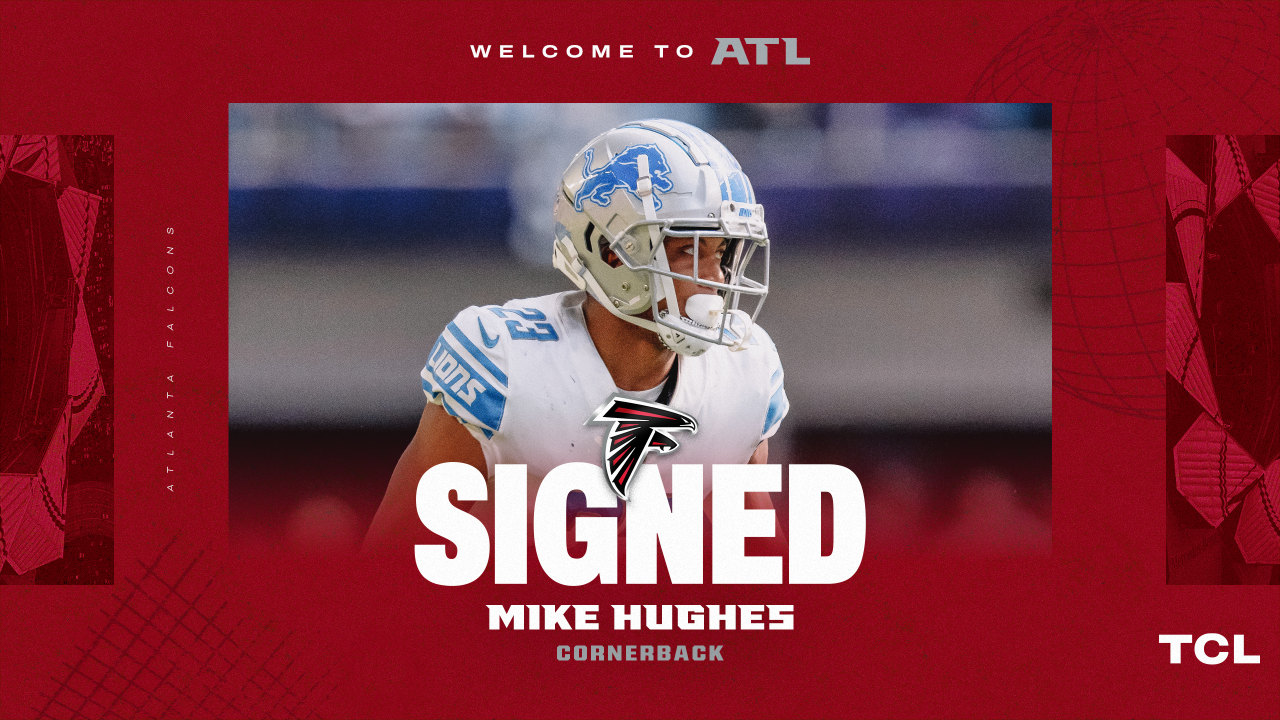 Falcons sign cornerback Mike Hughes to two-year deal