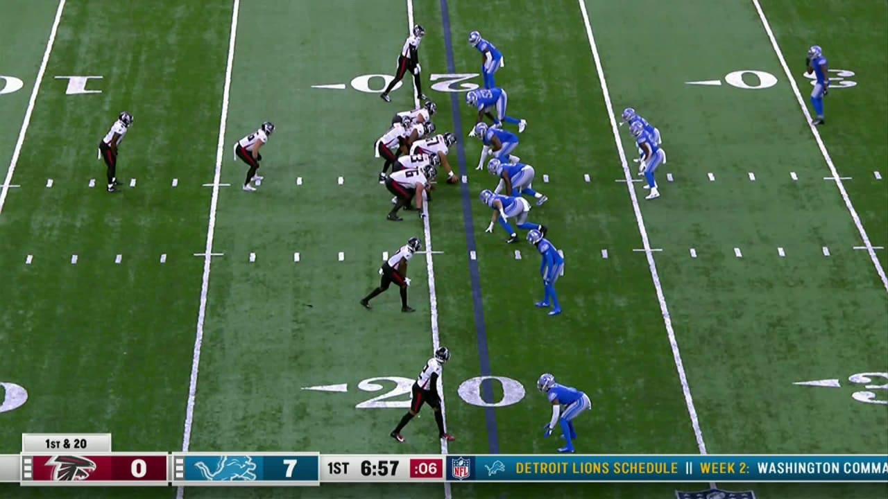 Sam LaPorta makes 45-yard grab for first career NFL touchdown in Falcons- Lions game - On3