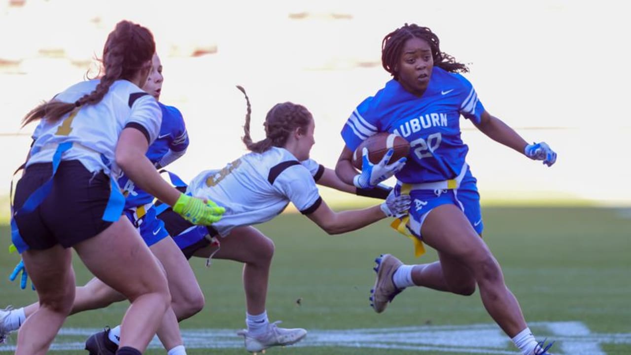 Philadelphia Eagles host South Jersey's first girls flag football