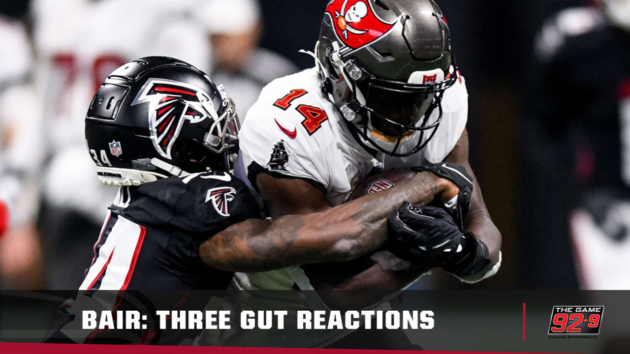 Three gut reactions to Falcons Week 13 contest vs. Tampa Bay