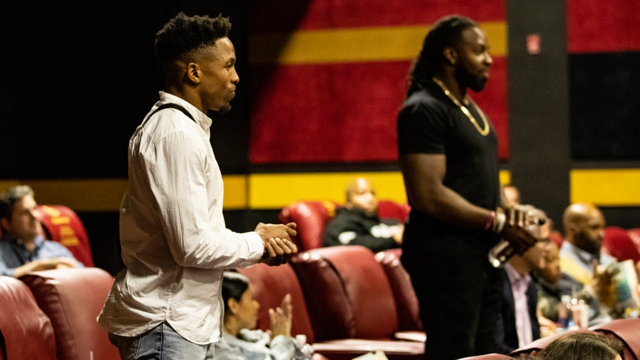 Falcons Social Justice Committee hosts private screening of 'Just Mercy' film - AtlantaFalcons.com