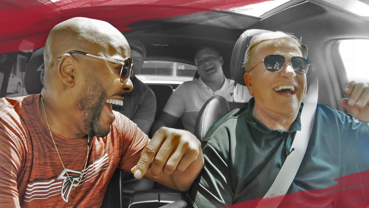 Falcons first-rounders carpool with Jerry Glanville & Ryan Cameron