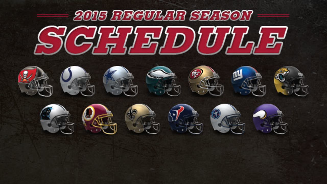 Real College Student of Atlanta: Atlanta Falcons 2014-2015 schedule