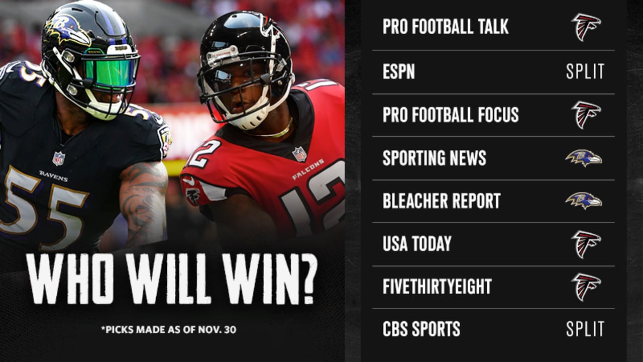 What Pundits Expect in Ravens-Falcons Game