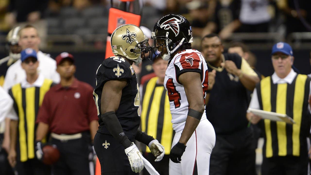 October 10, 2010: Atlanta Falcons Thomas DeCoud during the Falcons