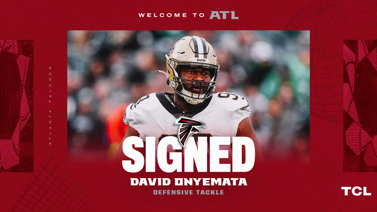 Falcons sign defensive tackle David Onyemata