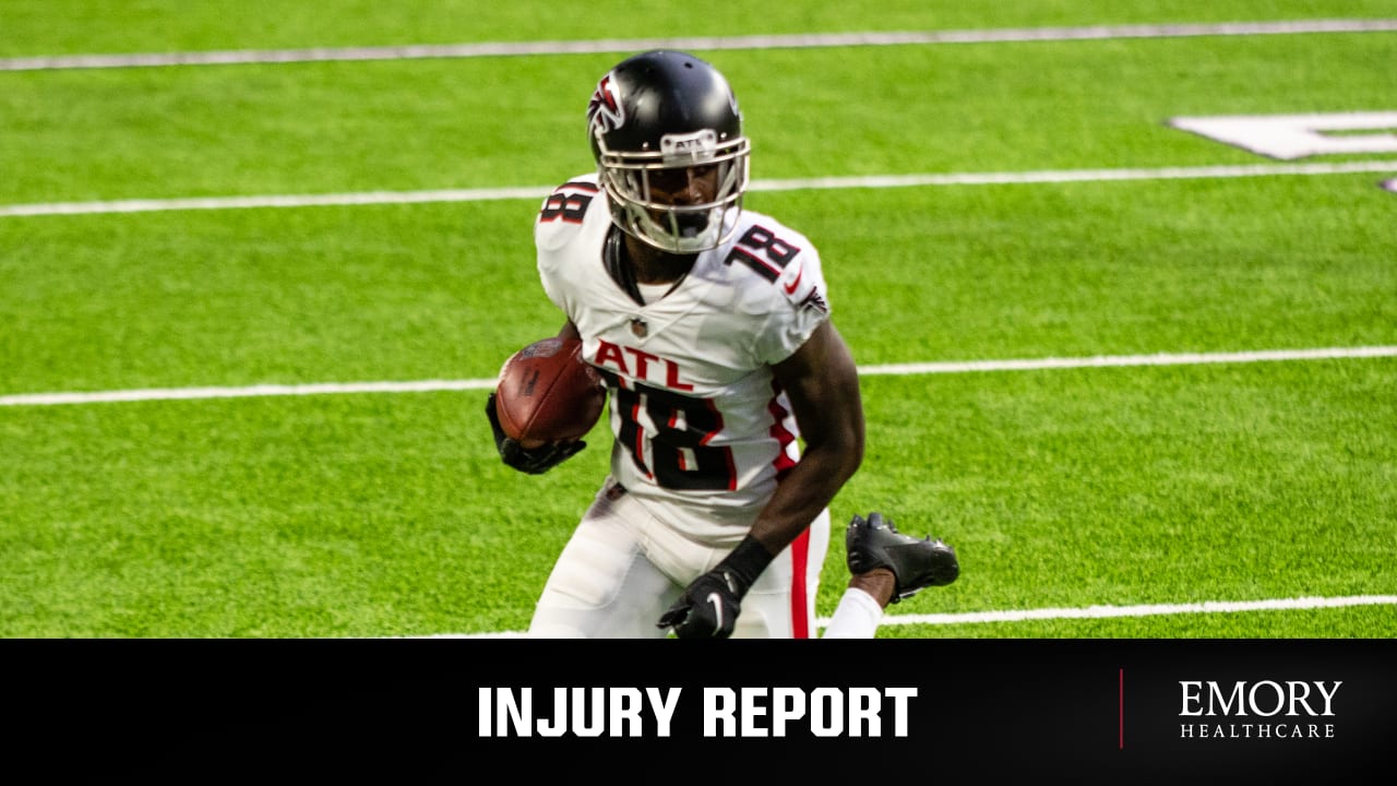 Falcons Injury Report Calvin Ridley Questionable Dante Fowler Out Vs Broncos