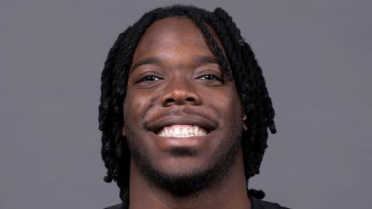 Atlanta Falcons defensive end Zach Harrison (96) lines up during