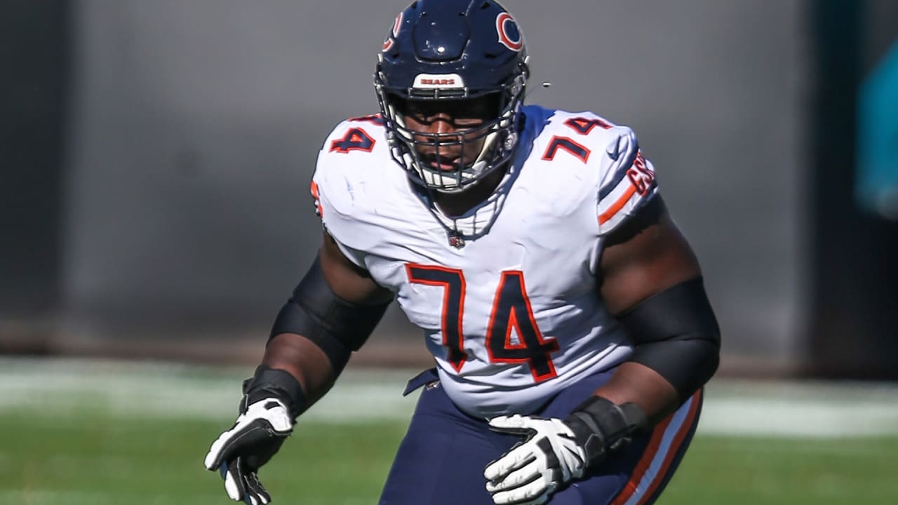 Atlanta Falcons guard Germain Ifedi (74) watches before a preseason NFL  football game against the Detroit Lions in Detroit, Friday, Aug. 12, 2022.  (AP Photo/Paul Sancya Stock Photo - Alamy