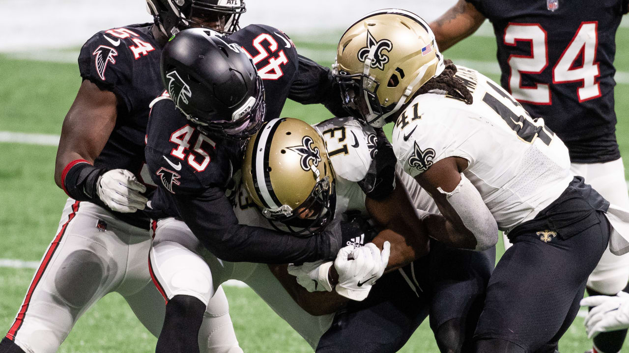 Saints Pregame Huddle vs. Falcons