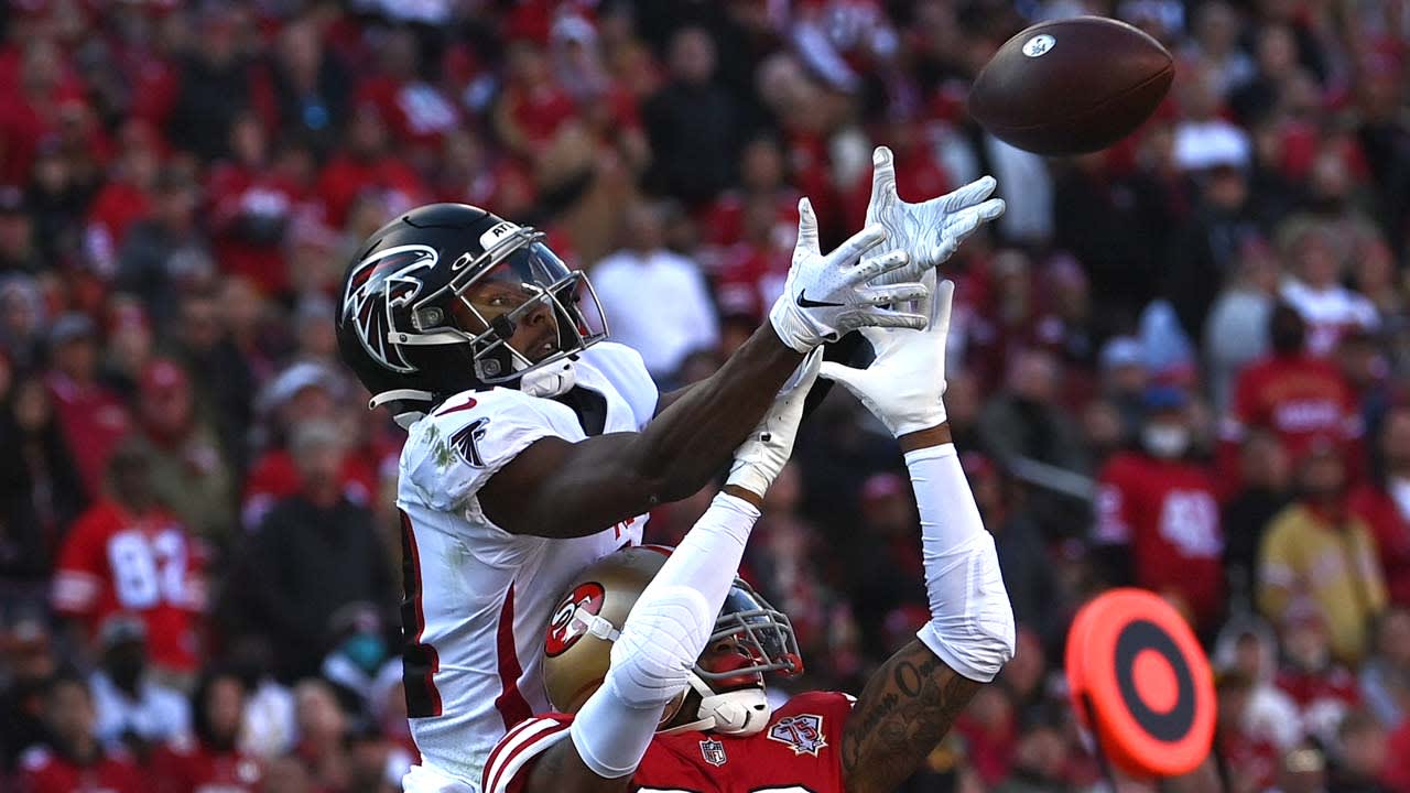 Russell Gage has steadily developed into a well-rounded wide receiver - The  Falcoholic