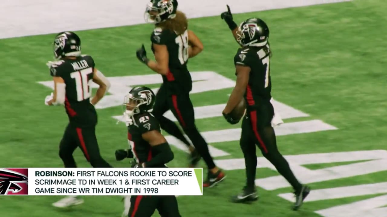 Next Gen Stats Numbers behind Bijan Robinson's first career TD