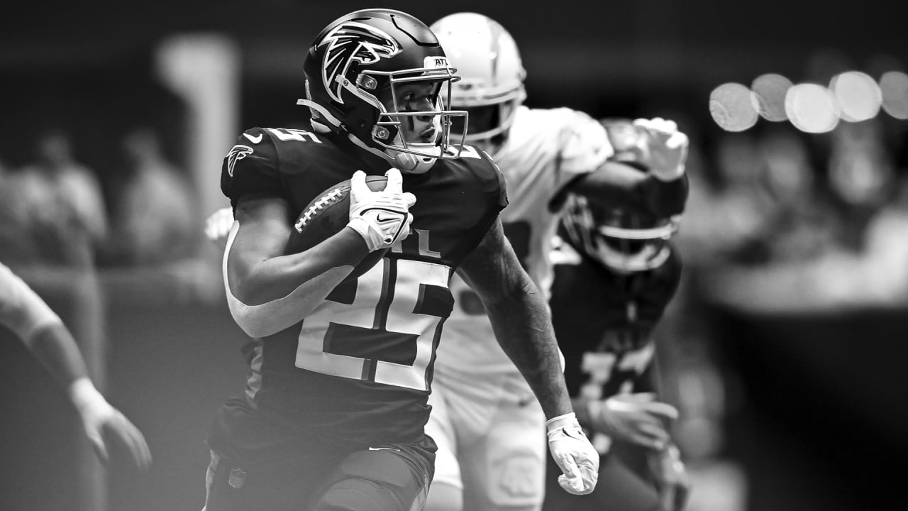 Falcons RB Tyler Allgeier talks about path to success ahead of