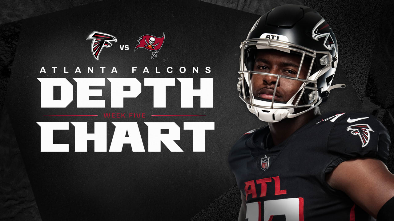 Falcons release depth chart heading into Week 5 of 2022 NFL regular