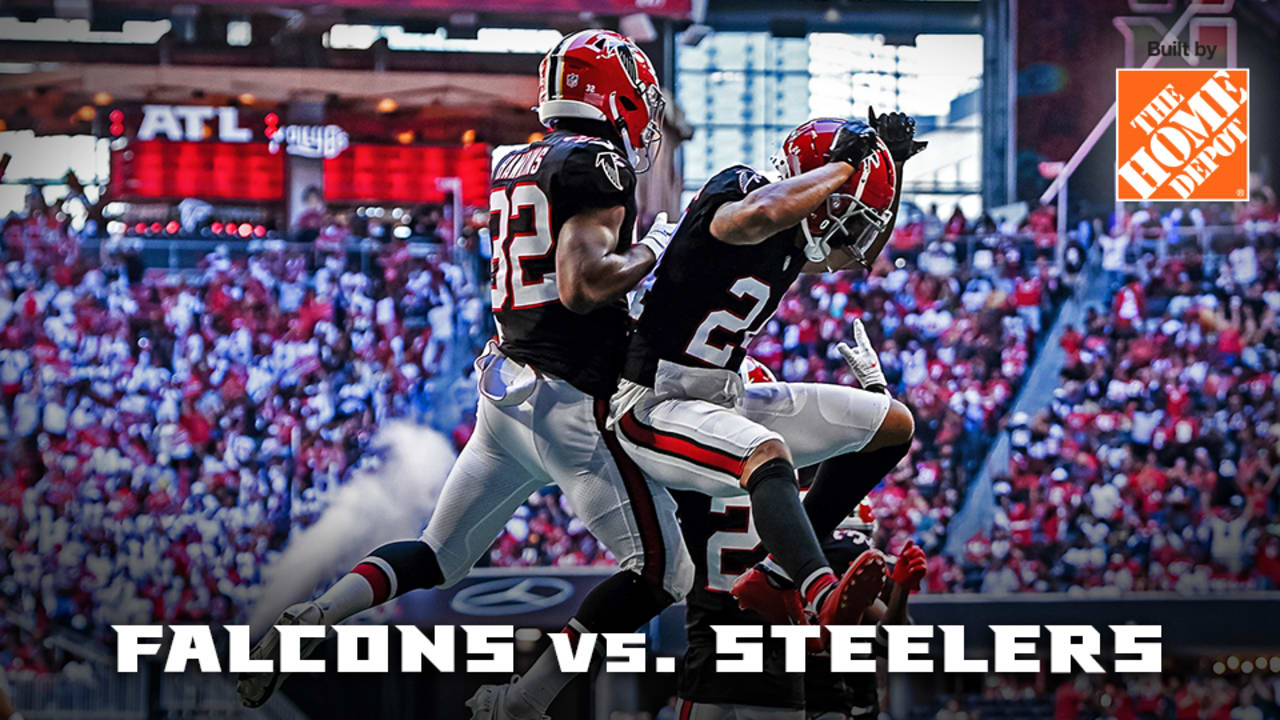'Back in Red' Falcons vs. Steelers Hype