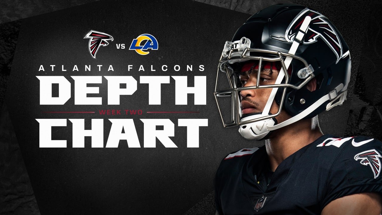 Falcons release depth chart heading into Week 2 of 2022 NFL regular season