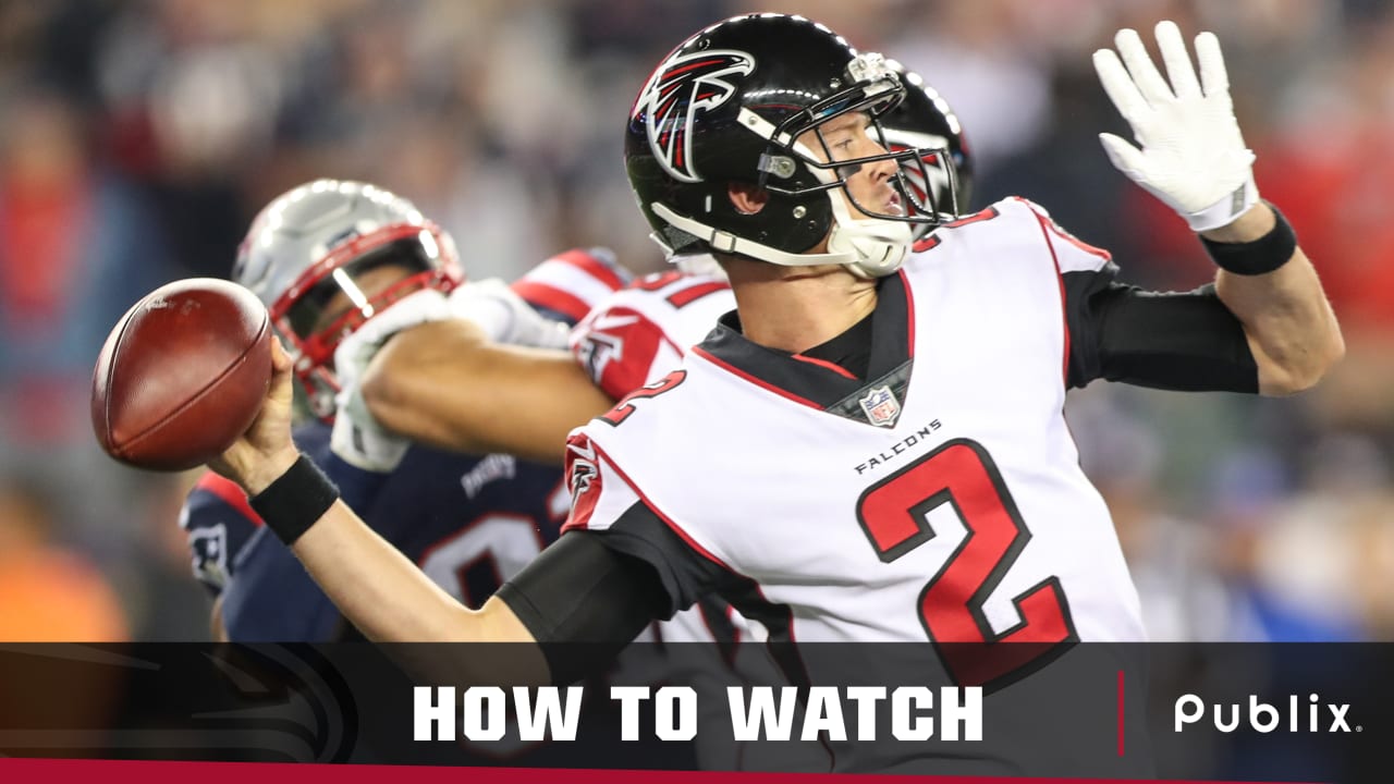 how to watch falcons vs patriots time tv live stream radio