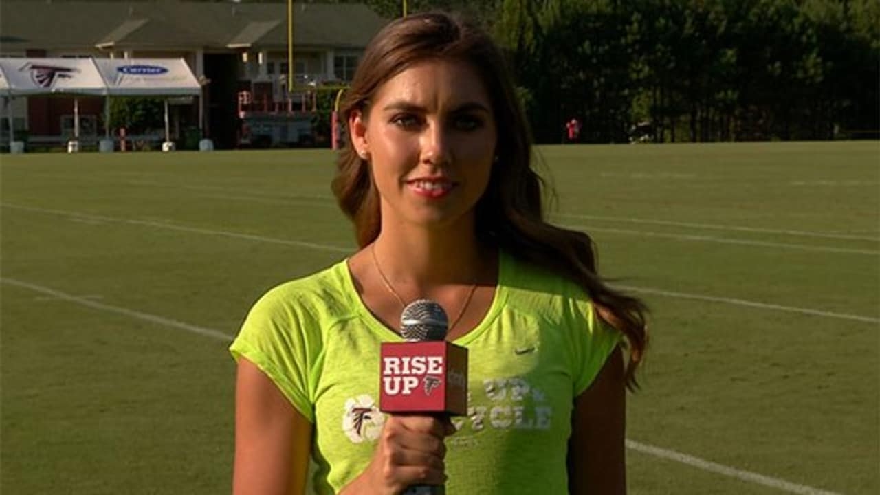 Teez Tabor is mic'd up in Mercedes-Benz Stadium, AT&T Training Camp