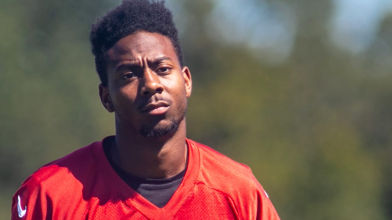Falcons receiver Russell Gage turning heads, says he’s more comfortable
