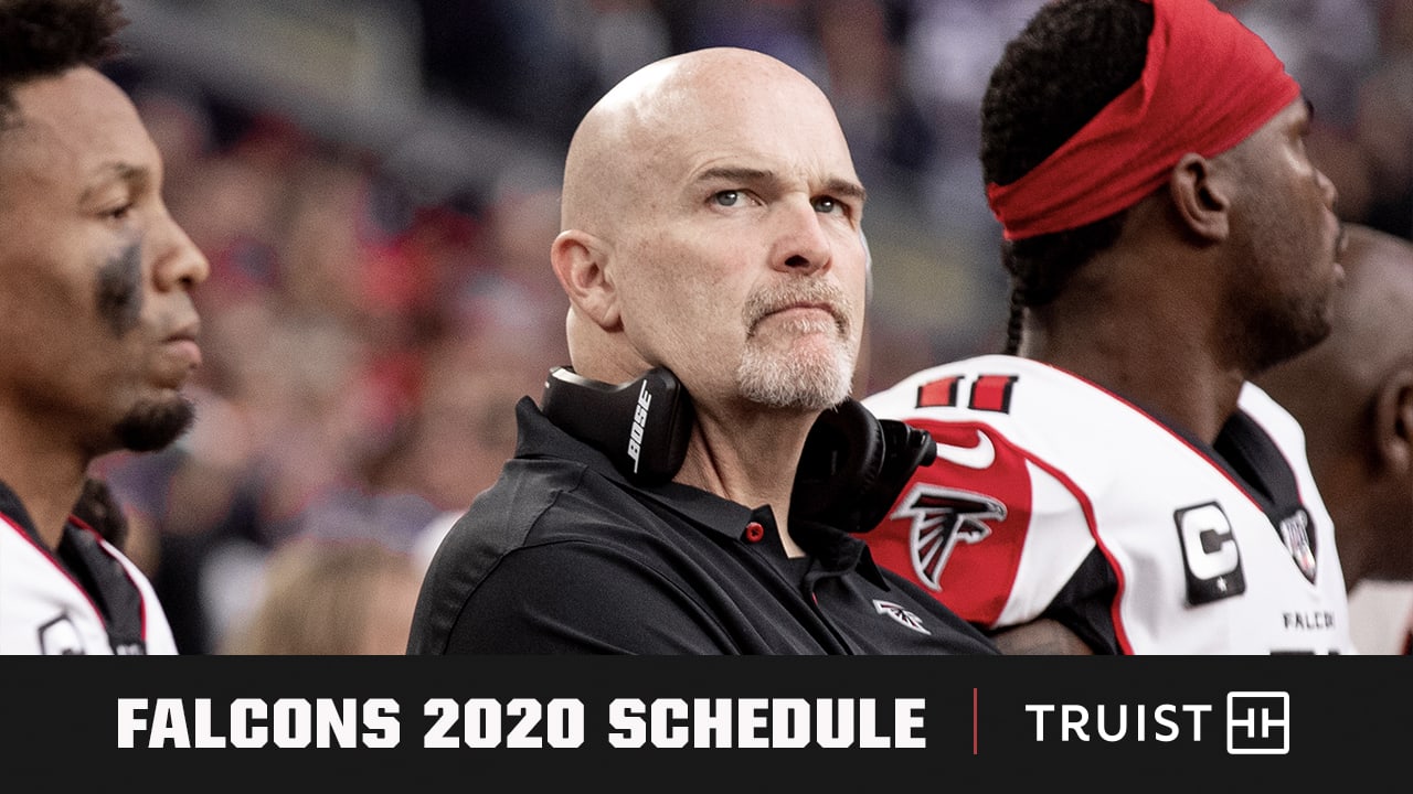 falcons schedule 2020