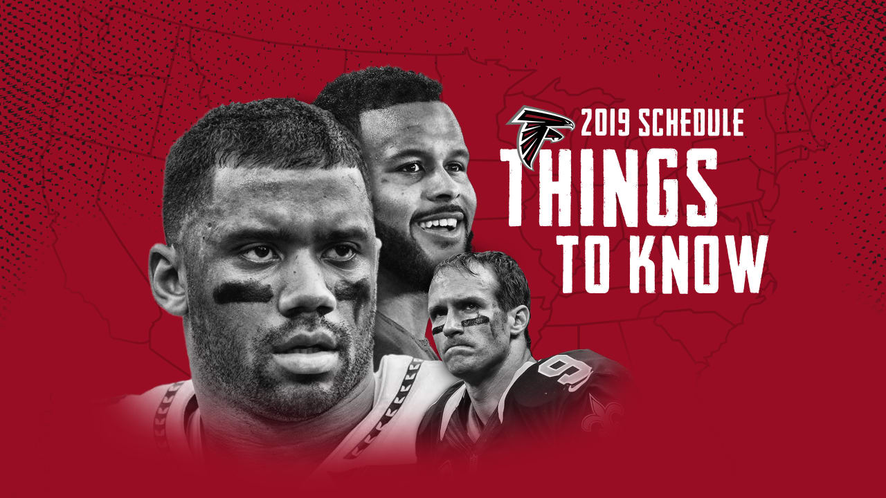 Falcons 2019 regular season schedule : r/falcons