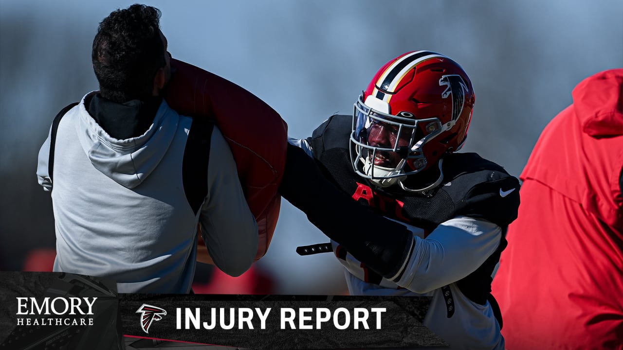 Injury Report: Arnold Ebiketie among four Falcons designated as  questionable vs. Washington Commanders in Week 12