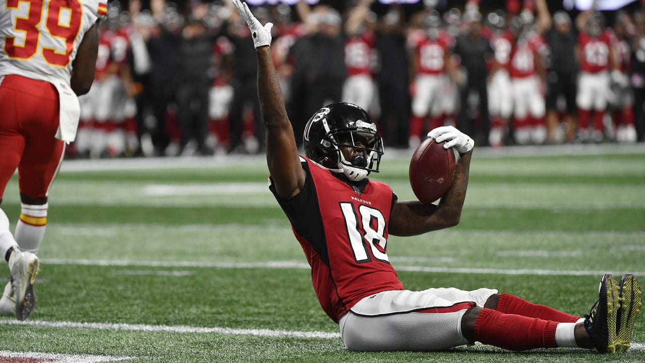 Calvin Ridley grabs his first TD of preseason