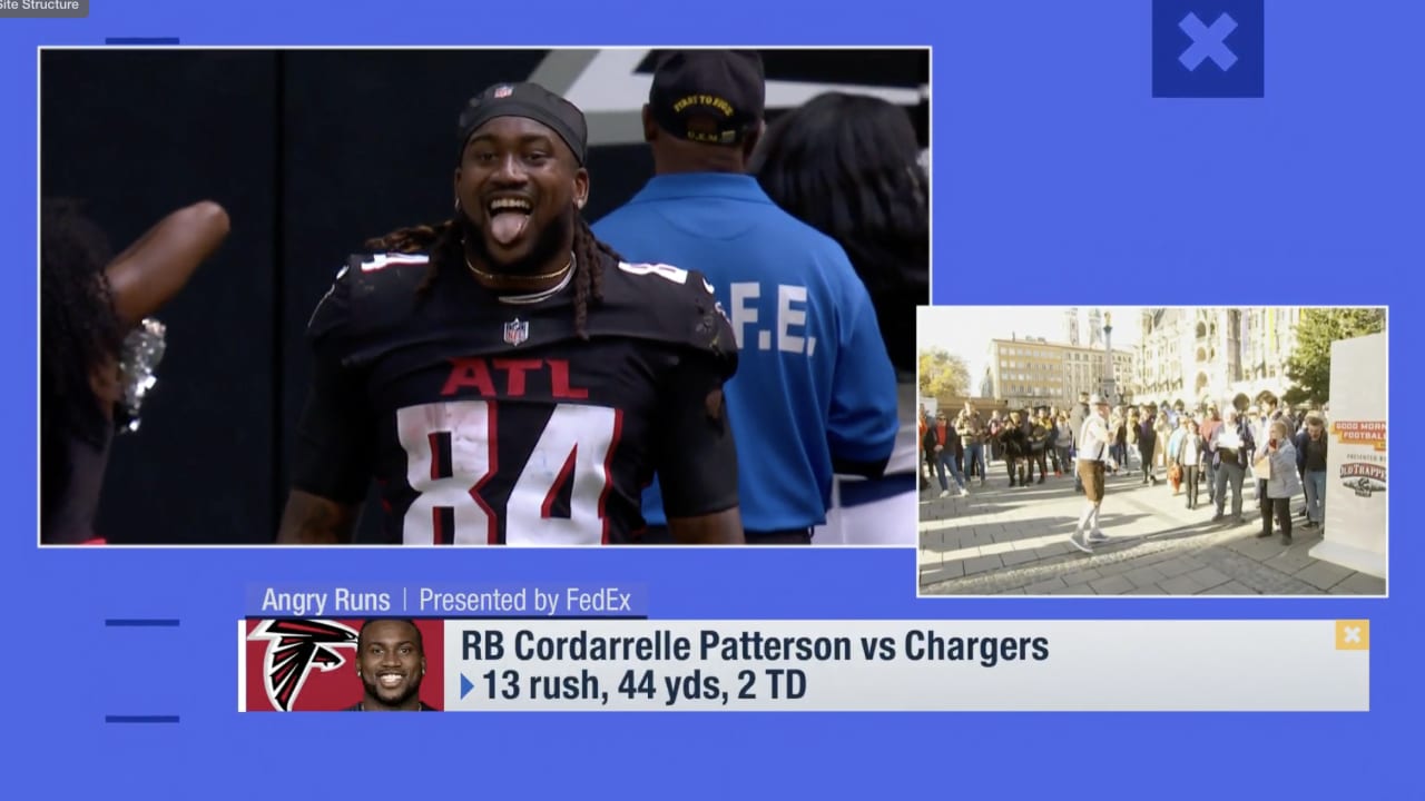 GMFB Kyle Brandt crowns Cordarrelle Patterson 'Angry Runs' winner for