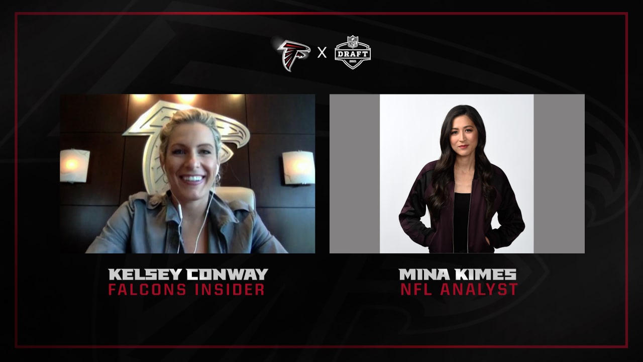 NFL Analyst Mina Kimes Discusses Why Falcons' Picking Fourth Overall Is ...