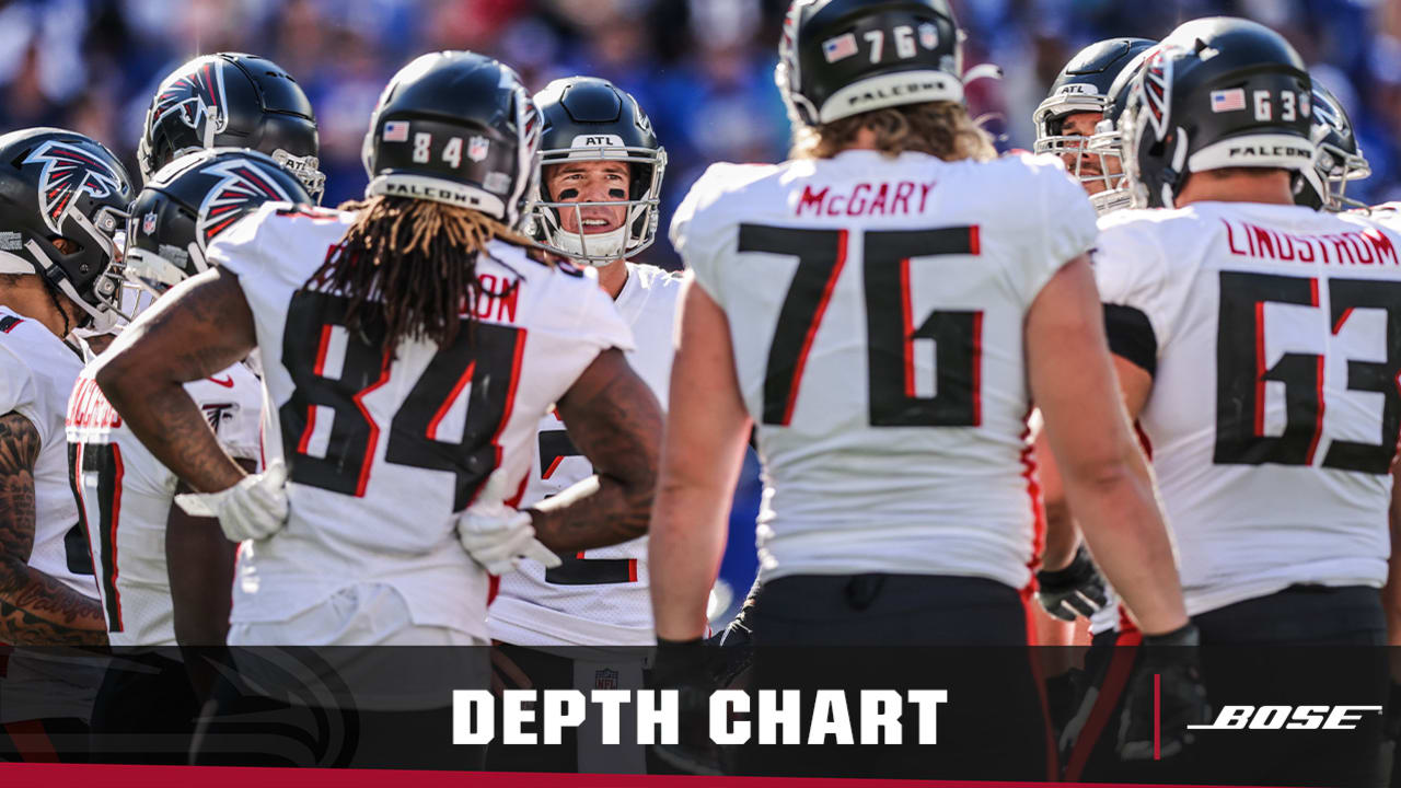 Falcons Release Depth Chart Before Week 10 Contest Vs Cowboys