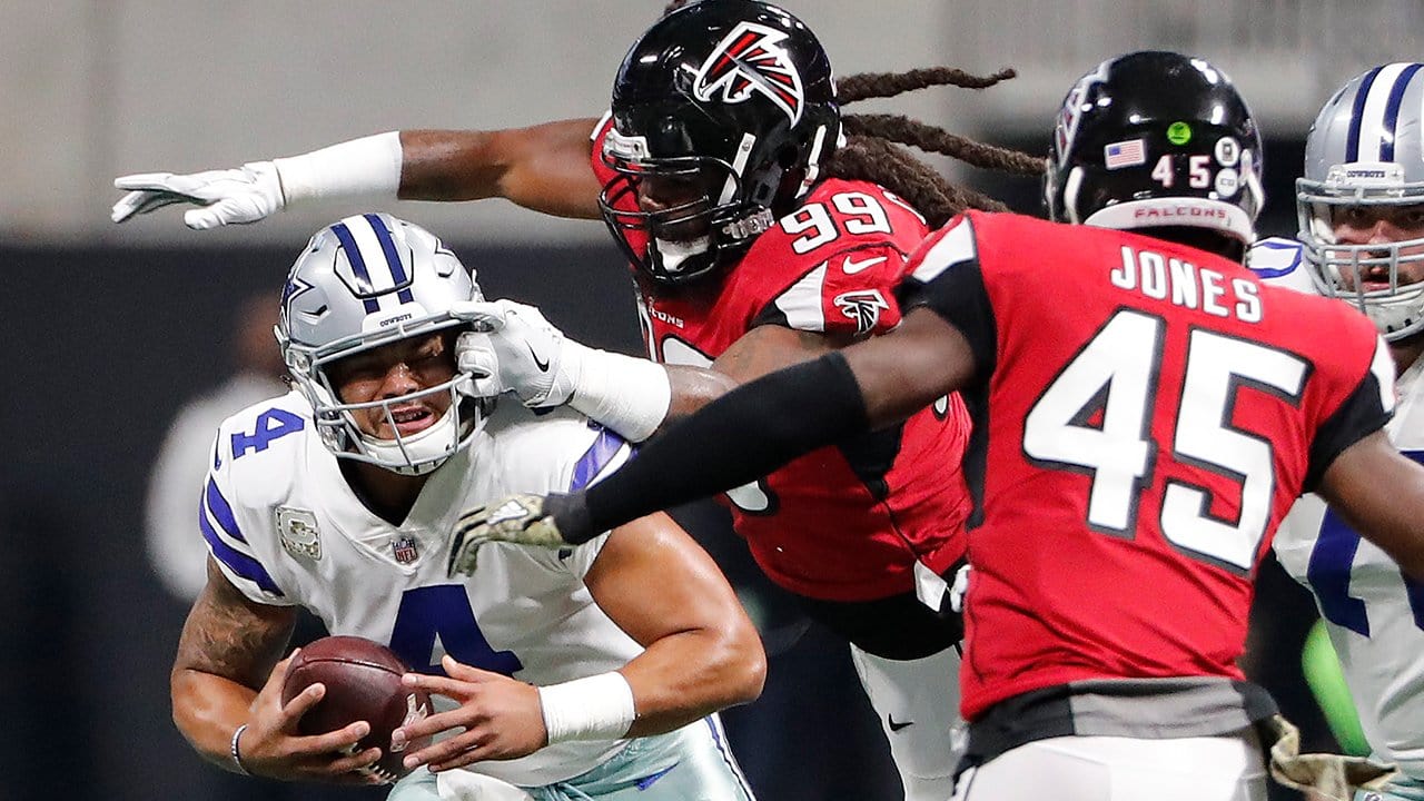 Falcons DE Adrian Clayborn was a 1-man wrecking crew vs. the Cowboys 