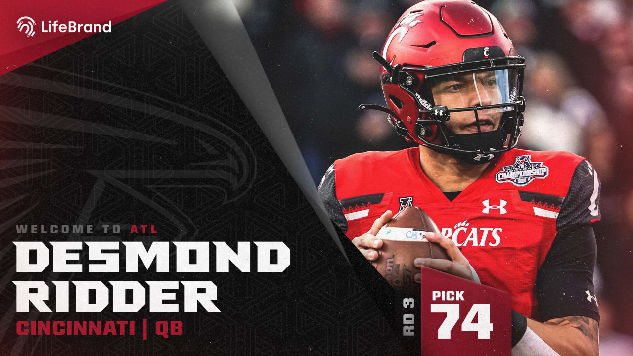 Falcons select QB Desmond Ridder with No. 74 overall 2022 NFL Draft pick